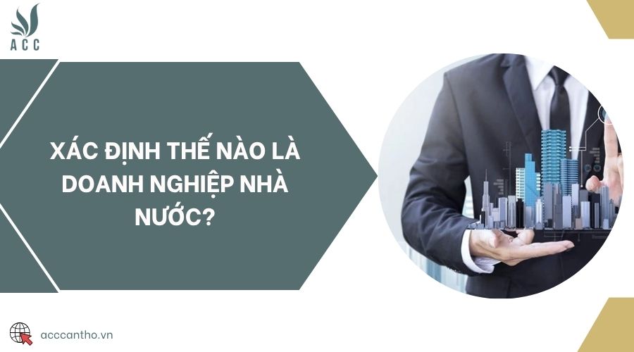 Xác định thế nào là doanh nghiệp nhà nước?