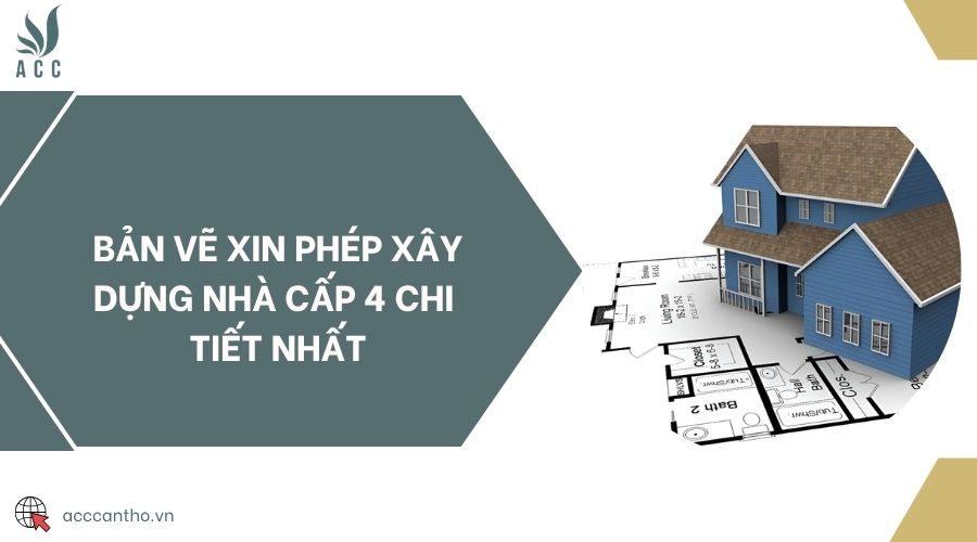 Bản vẽ xin phép fv88 vn nhà cấp 4 chi tiết nhất