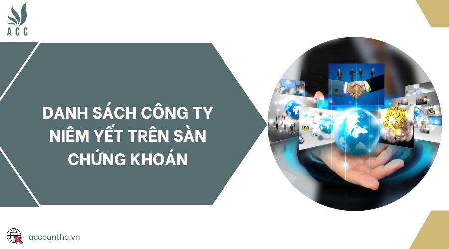 Danh sách công ty niêm yết trên sàn chứng khoán