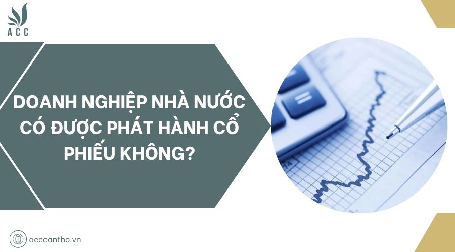 Doanh nghiệp nhà nước có được phát hành cổ phiếu không?