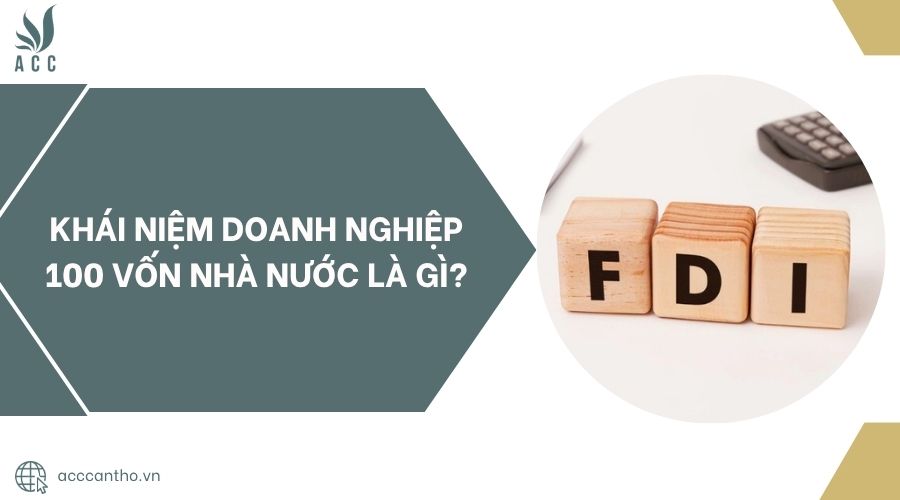 Khái niệm doanh nghiệp 100 vốn nhà nước là gì?