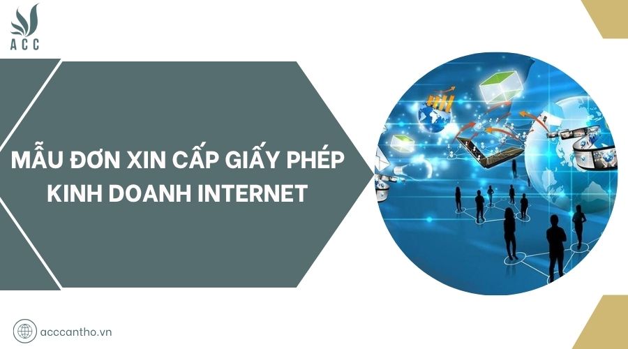 Mẫu đơn xin cấp giấy phép fv888 Internet