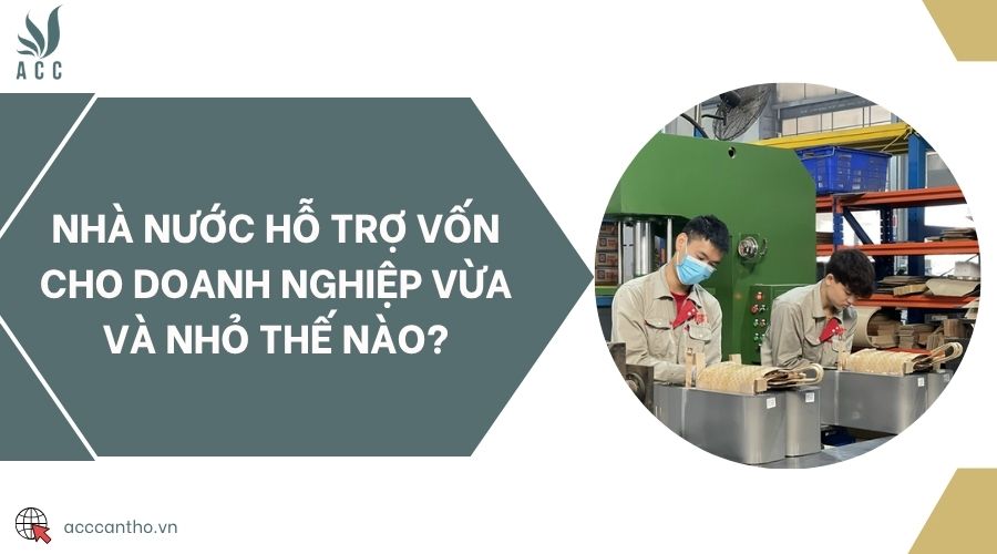 Nhà nước hỗ trợ vốn cho doanh nghiệp vừa và nhỏ thế nào?