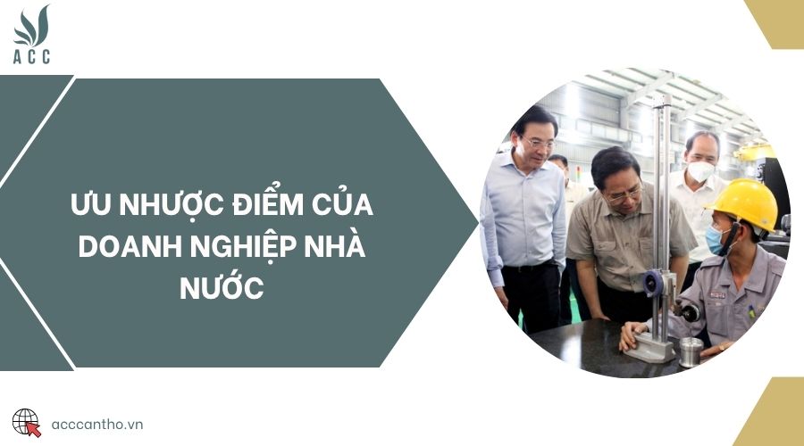 Ưu nhược điểm của doanh nghiệp nhà nước