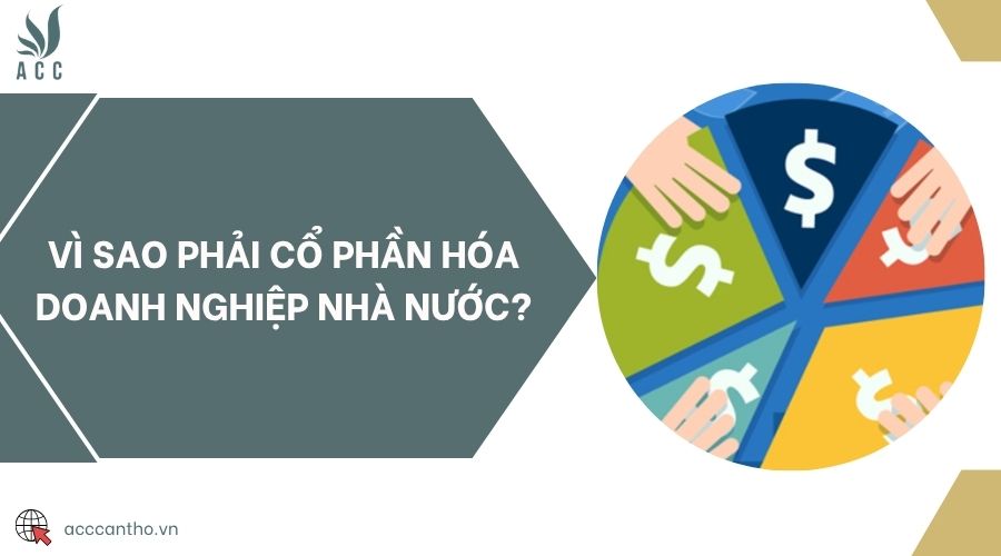 Vì sao phải cổ phần hóa doanh nghiệp nhà nước?