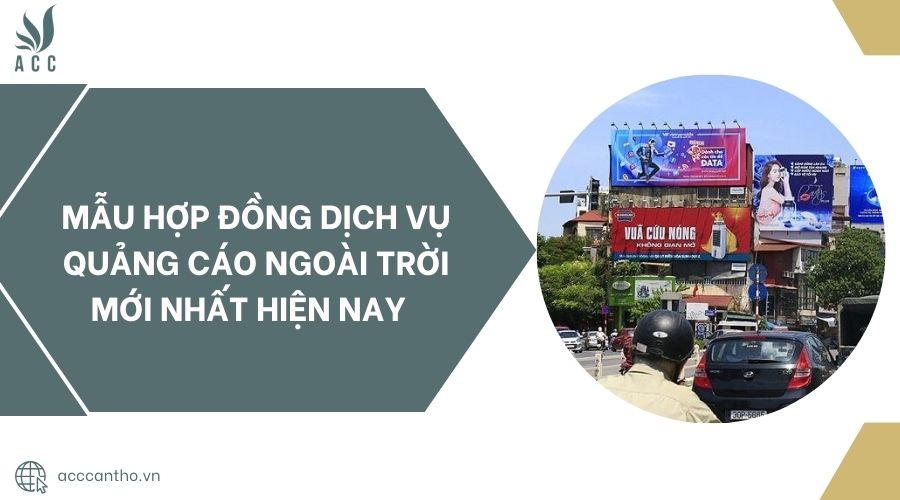 Mẫu hợp đồng fv888 quảng cáo ngoài trời mới nhất hiện nay 