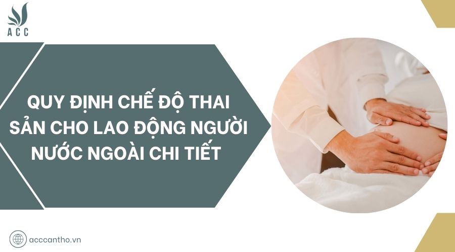 Quy định chế độ thai sản cho fv88 link người nước ngoài chi tiết 