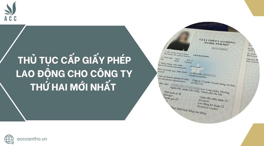 Thủ tục cấp giấy phép fv88 link cho công ty thứ hai mới nhất 