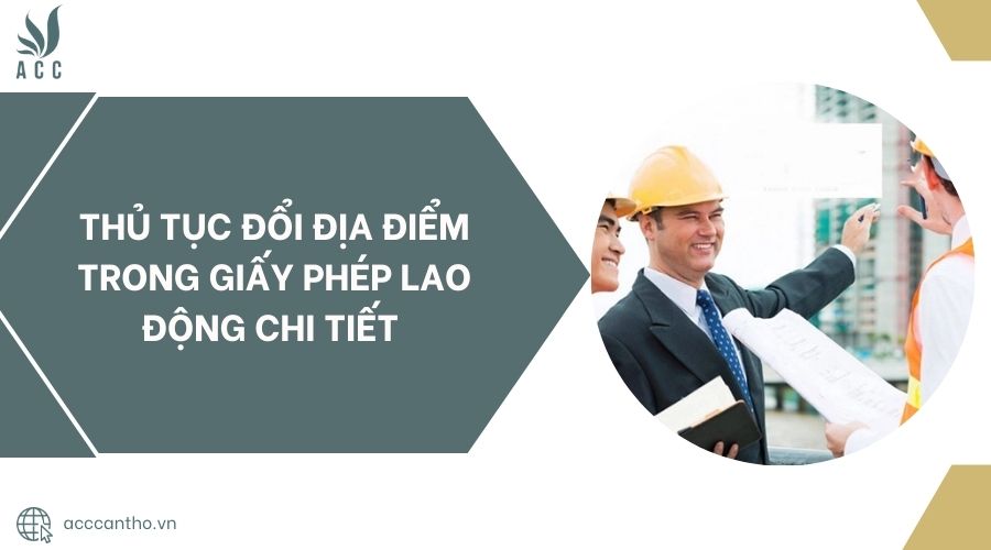 Thủ tục đổi địa điểm trong giấy phép fv88 link chi tiết 