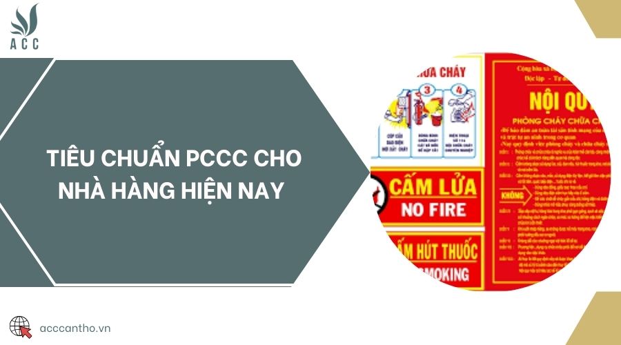 Tiêu chuẩn PCCC cho nhà hàng hiện nay 