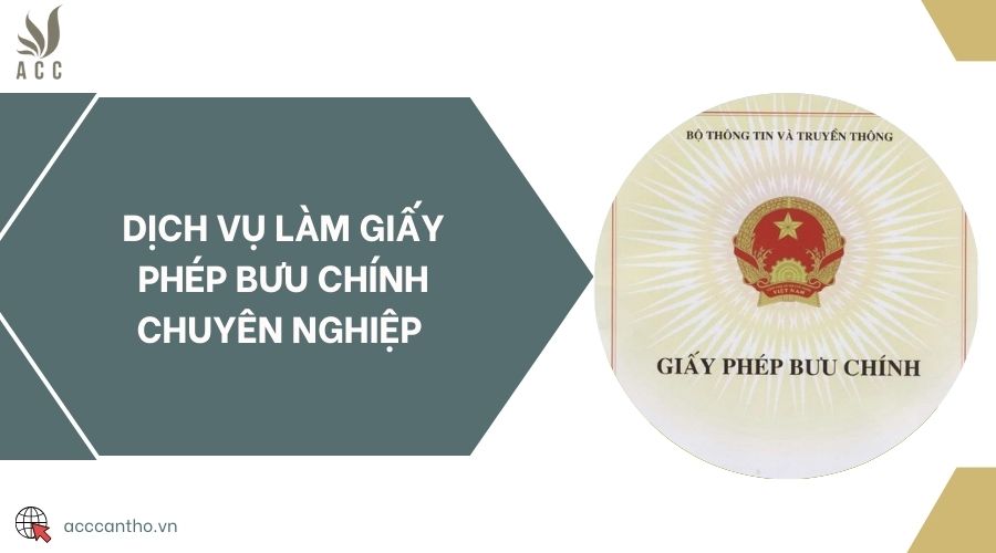 Dịch vụ làm giấy phép bưu chính chuyên nghiệp 