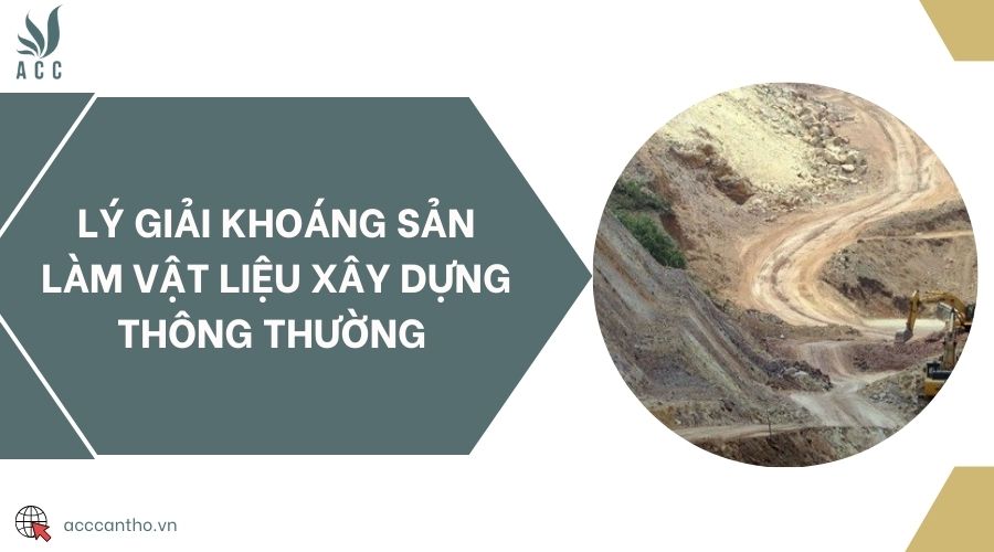 Lý giải khoáng sản làm vật liệu fv88 vn thông thường