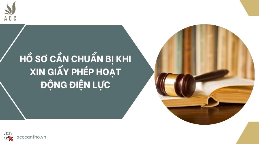 Hồ sơ cần chuẩn bị khi xin giấy phép hoạt động điện lực