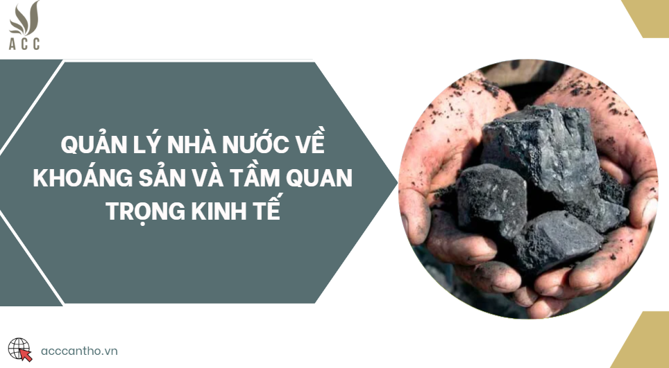 Quản lý nhà nước về khoáng sản và tầm quan trọng kinh tế