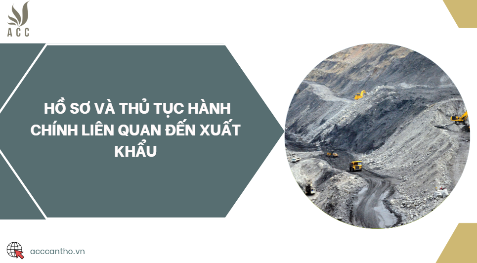 Hồ sơ và thủ tục hành chính liên quan đến xuất khẩu