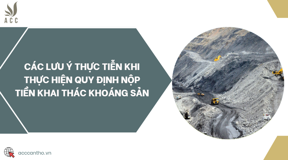 Vai trò của báo cáo hiện trạng fv88 nhà cái trong việc nộp tiền khai thác khoáng sản