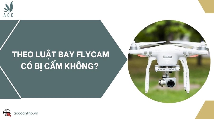 Theo luật bay flycam có bị cấm không? 