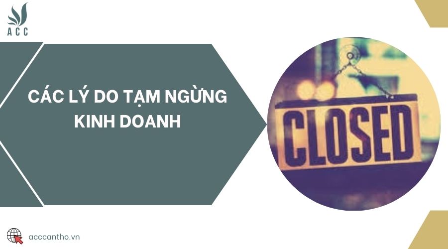 Các lý do tạm ngừng fv888