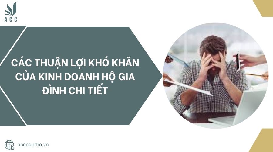 Các thuận lợi khó khăn của fv888 hộ gia đình chi tiết