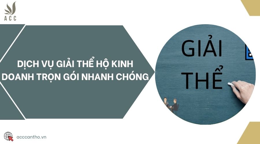 Dịch vụ giải thể hộ fv888 trọn gói nhanh chóng