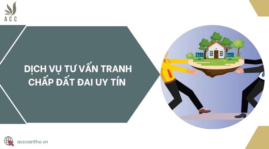 Dịch vụ tư vấn tranh chấp đất đai uy tín 