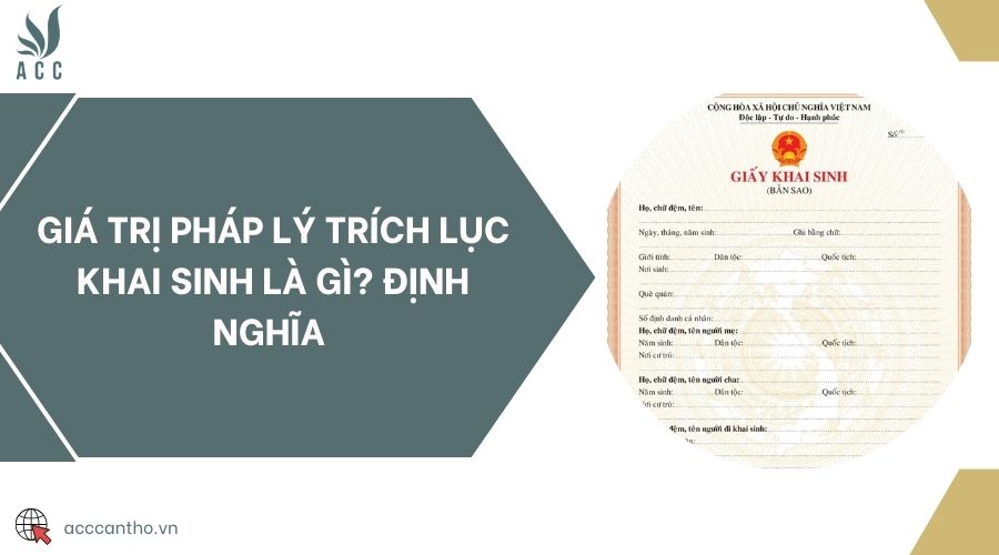 Giá trị fv88 nhà cái trích lục khai sinh là gì? Định nghĩa 