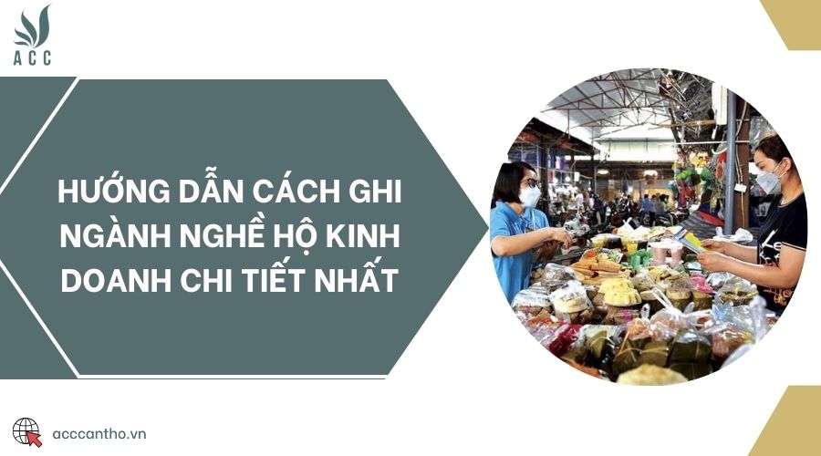 Hướng dẫn cách ghi ngành nghề hộ fv888 chi tiết nhất