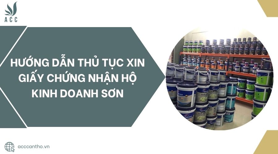 Hướng dẫn thủ tục xin giấy chứng nhận hộ fv888 sơn