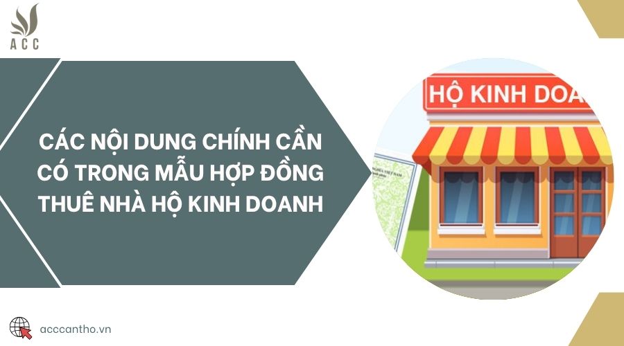 Các nội dung chính cần có trong mẫu hợp đồng thuê nhà hộ fv888