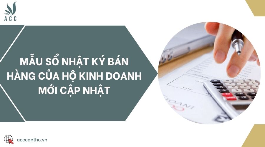 Mẫu sổ nhật ký bán hàng của hộ fv888 mới cập nhật