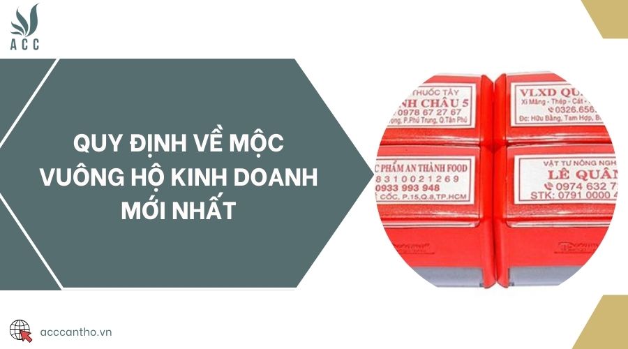 Quy định về mộc vuông hộ fv888 mới nhất