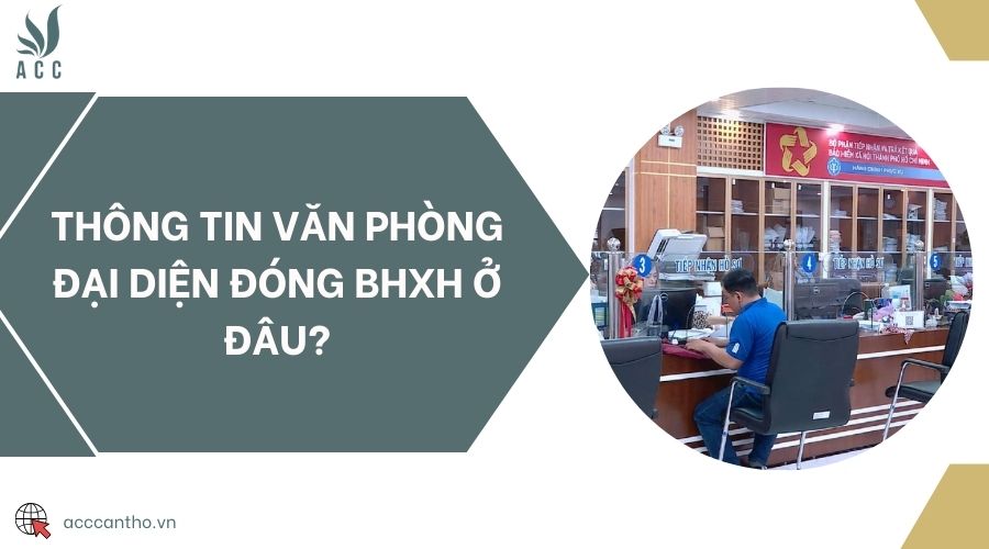 Thông tin văn phòng đại diện đóng BHXH ở đâu?