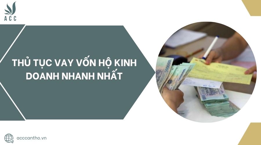 Thủ tục vay vốn hộ fv888 nhanh nhất
