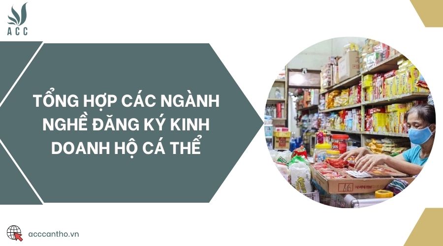 Tổng hợp các ngành nghề đăng ký fv888 hộ cá thể