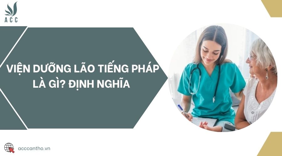 Viện dưỡng lão tiếng Pháp là gì? Định nghĩa 