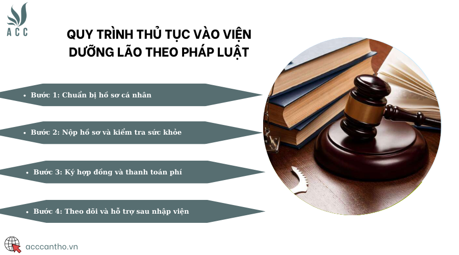 Quy trình thủ tục vào viện dưỡng lão theo pháp luật