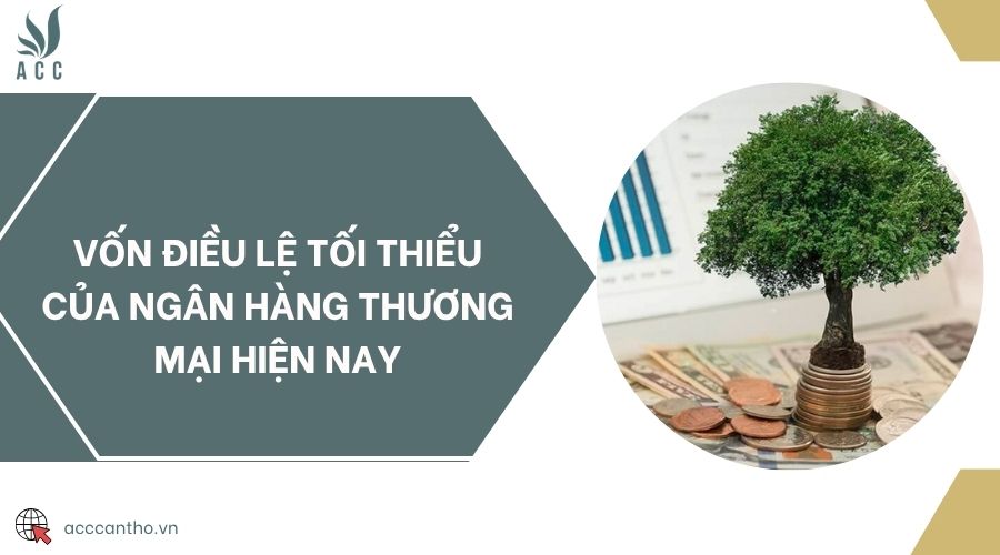 Vốn điều lệ tối thiểu của ngân hàng thương mại hiện nay