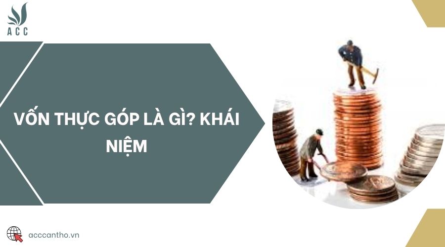 Vốn thực góp là gì? Khái niệm