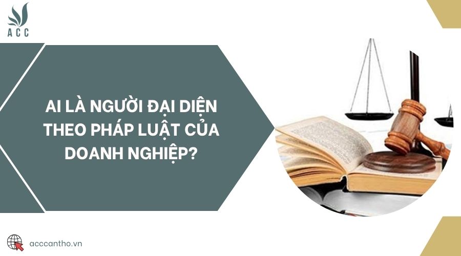 Ai là người đại diện theo pháp luật của doanh nghiệp?