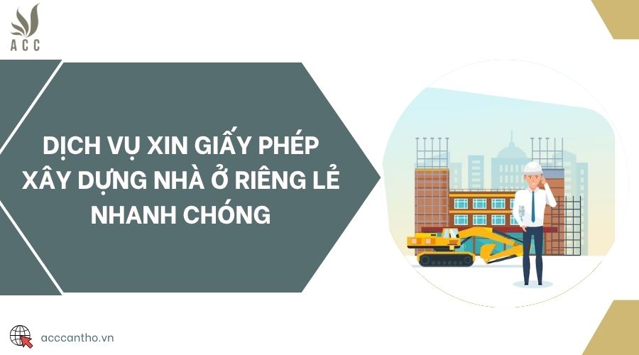 Dịch vụ xin giấy phép fv88 vn nhà ở riêng lẻ nhanh chóng