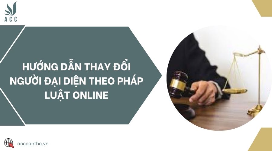 Hướng dẫn thay đổi người đại diện theo pháp luật online