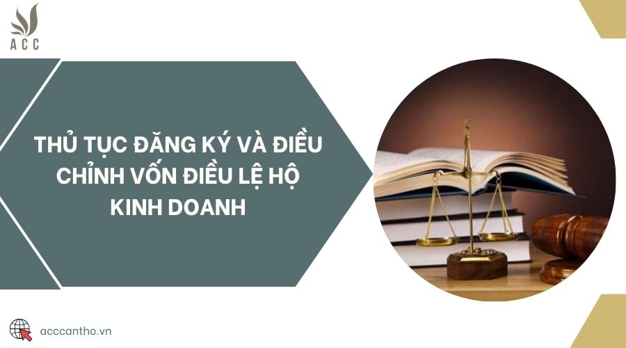 Thủ tục đăng ký và điều chỉnh vốn điều lệ hộ fv888