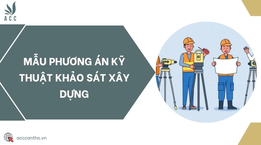 Mẫu phương án kỹ thuật khảo sát fv88 vn