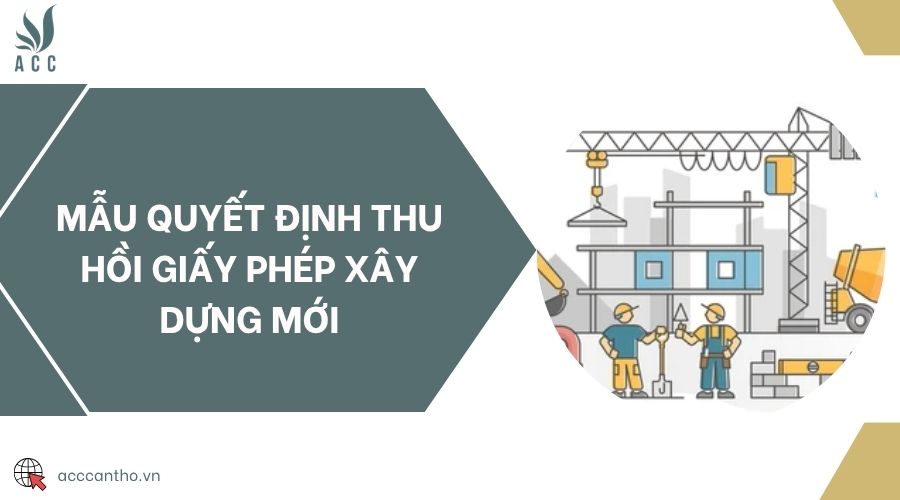 Mẫu quyết định thu hồi giấy phép fv88 vn​ mới