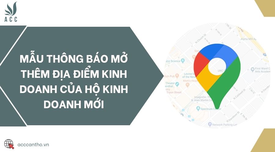 Mẫu thông báo mở thêm địa điểm fv888 của hộ fv888 mới