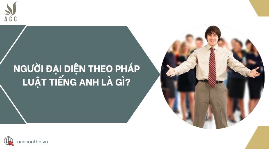 Người đại diện theo pháp luật tiếng Anh là gì?
