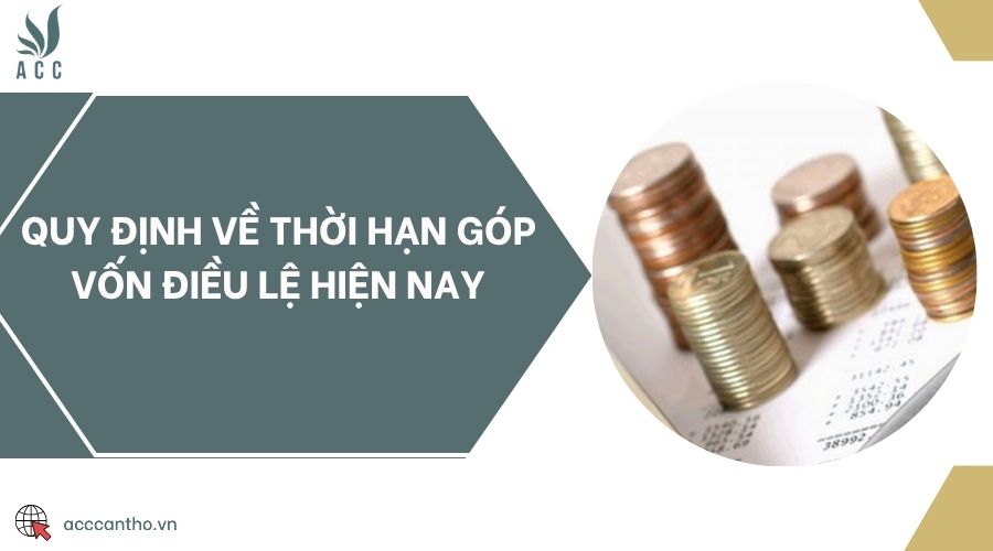 Quy định về thời hạn góp vốn điều lệ hiện nay