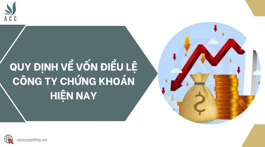 Quy định về vốn điều lệ công ty chứng khoán hiện nay