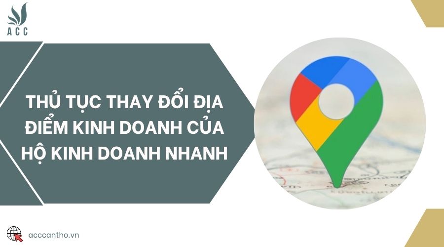 Thủ tục thay đổi địa điểm fv888 của hộ fv888 nhanh