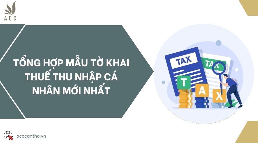 Tổng hợp mẫu tờ khai thuế thu nhập cá nhân mới nhất